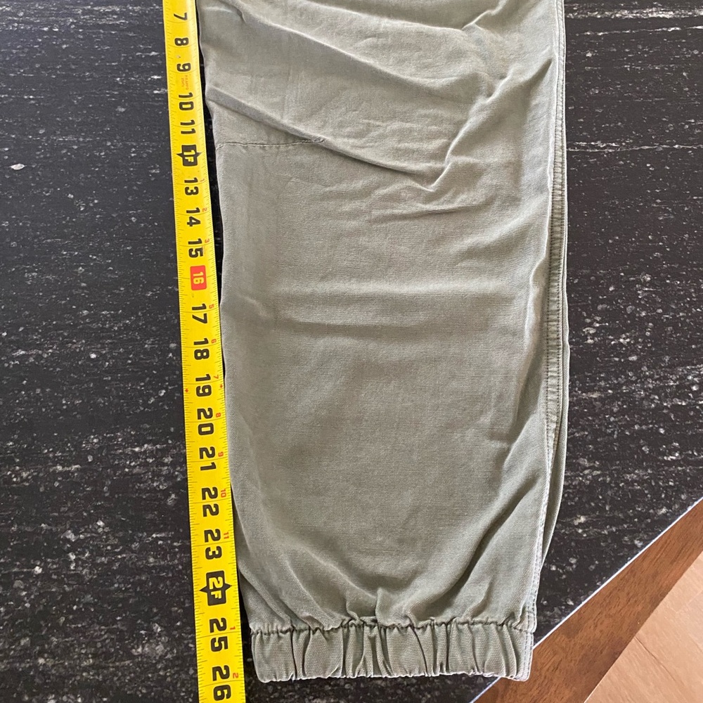 aerie NWT Olive Green Women’s Cargo Jogger Pants XL - Picture 10 of 11